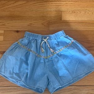 Peek embroidered skort size 6/7
